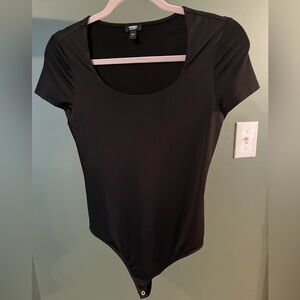 Express body contour black body suit